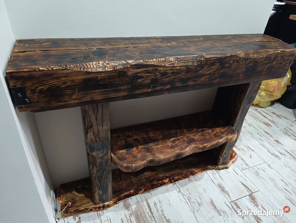 Półka drewno loft Łabiszyn-Wieś