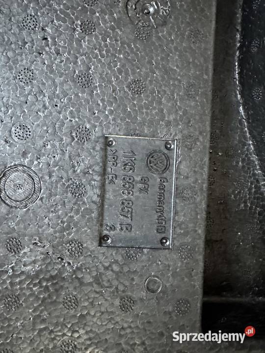 Wypełnienie bagażnika styropian golf MK6Mk5 Jaworzno