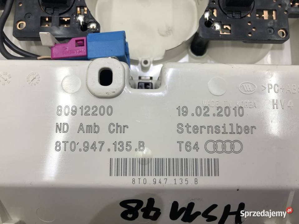 LAMPKA PODSUFITKI AUDI A5 8T 8T0947135B