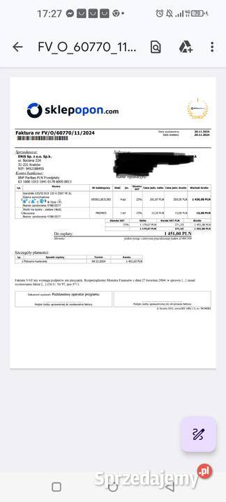 23540 19 zimówki użytkowane 2 miesiace Zabrze