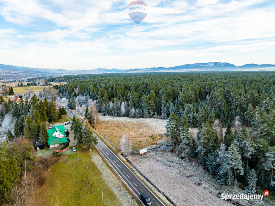 Działka głównej drodze w Harklowej 40m Sprzedaż