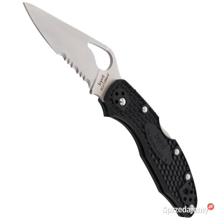 Nóz Spyderco Byrd Meadowlark 2 FRN Black Warszawa