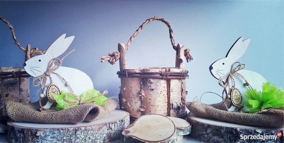 stroiki wielkanocne na plastrach brzozy Siemianowice Śląskie