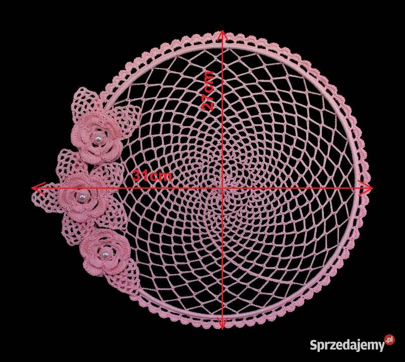 Zawieszka ozdoba na okno 27 NA ZAMÓWIENIE Z202 odcienie różowego Kluczbork