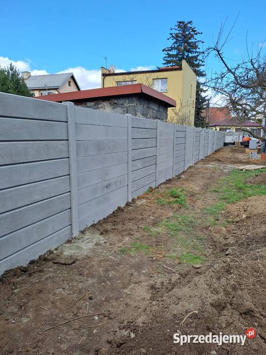 Ogrodzenia betonowe Producent Montaż Zgorzelec