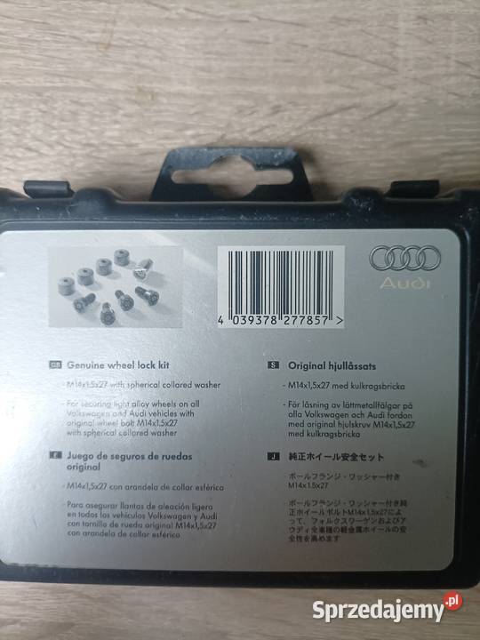 AUDI ORYGINALNE ŚRUBY AUDI ZABEZPIECZAJĄCE KOŁA Wejherowo