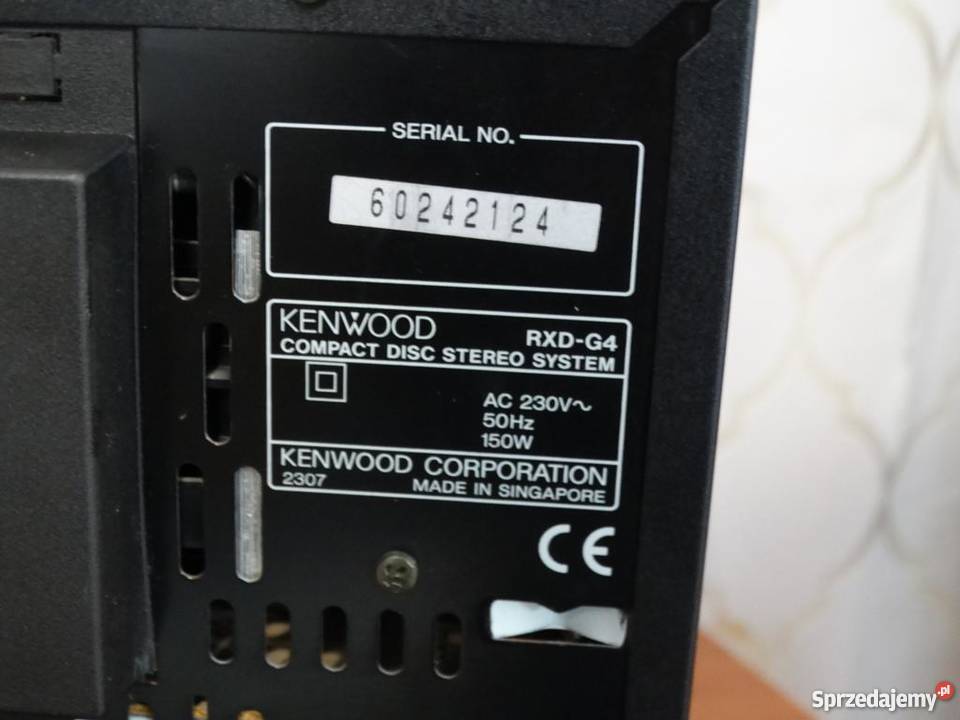 Wieża Kenwood RXDG4 AUX mocna 150 wat WYSYŁKA Wieże i miniwieże Jasło
