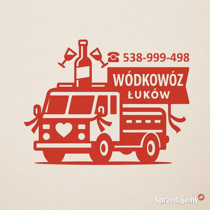 Wódkowóz WESELE drinkbar auto do przewożenia