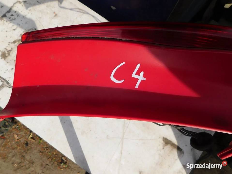 citroen C4 lampa tył prawa WYSYŁKA śląskie