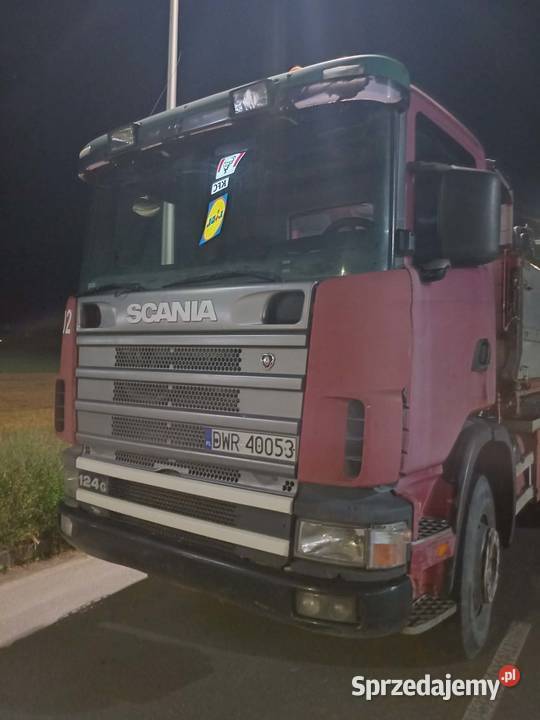 Scania R124 wywrotka 3 stronna ciągnik siodłowy manualna małopolskie Zakliczyn sprzedam