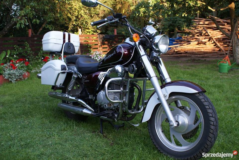 Motocykl Julin 150 super stan zarejestrowany 3200km Wałcz sprzedam