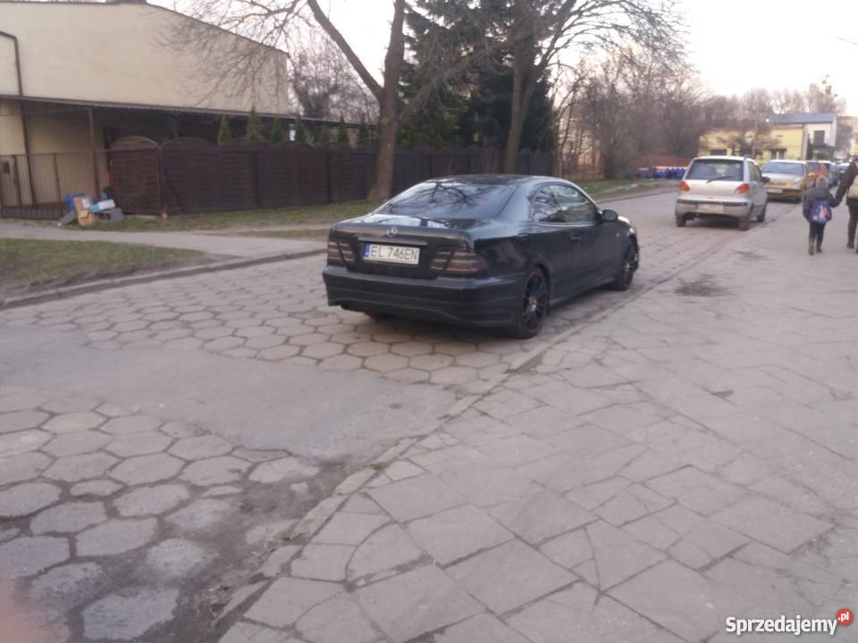 Mercedes clk zrobiony gaz zamna anglia gniazdo USB Łódź