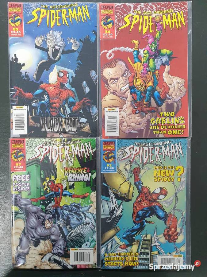 The Astonishing SpiderMan kolekcja 32 komiksów Gdynia