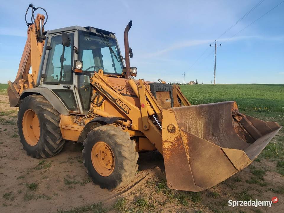 Koparko Ładowarka Case 580K prod 1995 Rok produkcji 1995 Jabłonowo Pomorskie