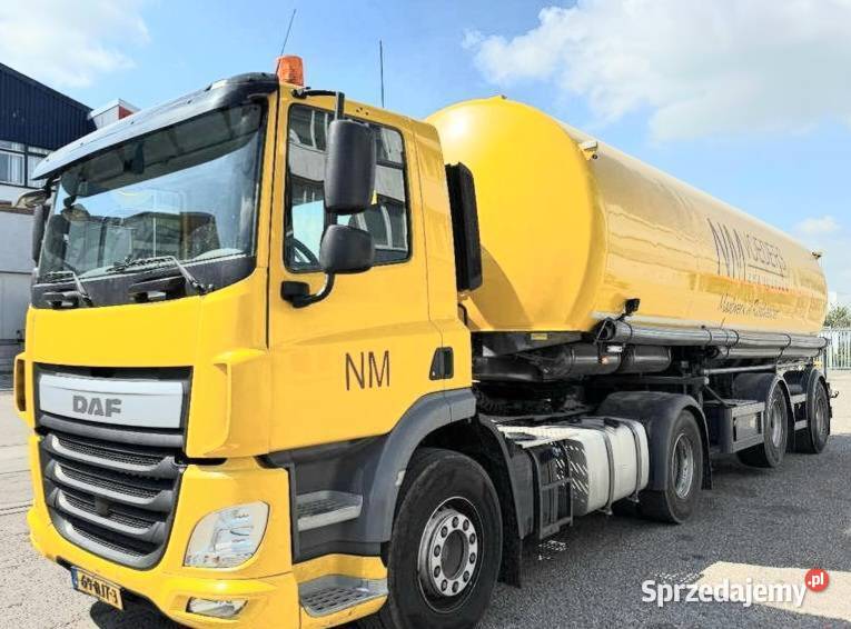 Naczepa cysterna do paszy Welgro ciagnik Daf z Biała Podlaska sprzedam
