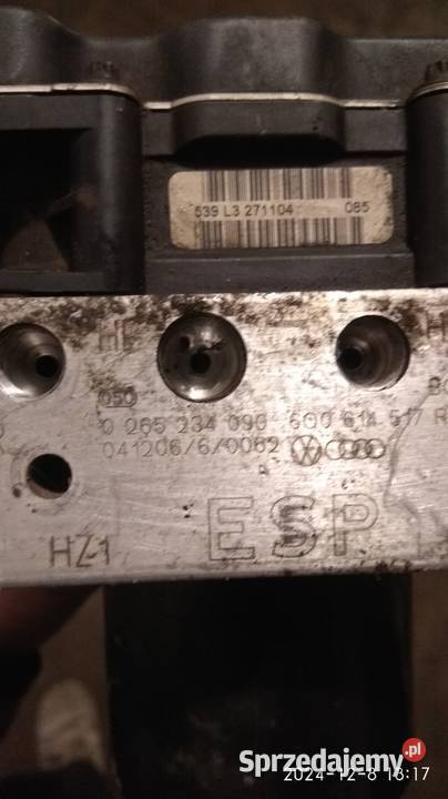 Pompa ABS VW Polo 14tdi 6Q0 907 379T 0002 Łódź