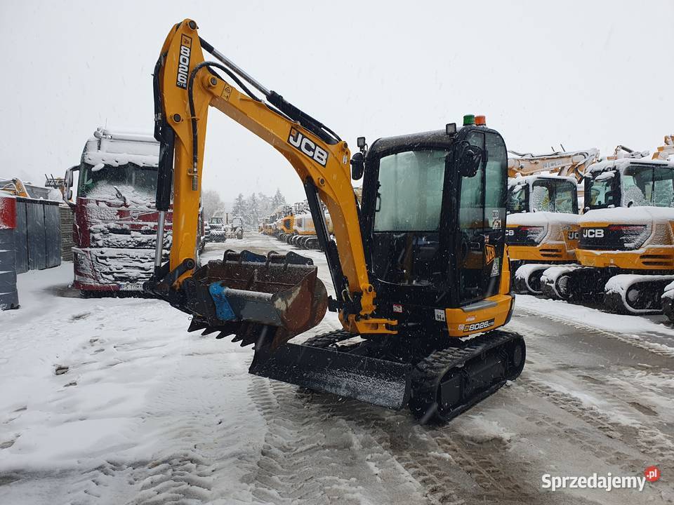 JCB 8026 2023R KOPARKA GĄSIENICOWA 8025 25Z1 Krotoszyn