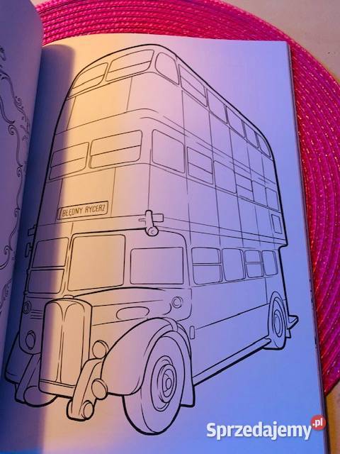 Harry Potter Magiczna Kolorowanka Kolorowanki, malowanki i wycinanki Warszawa sprzedam