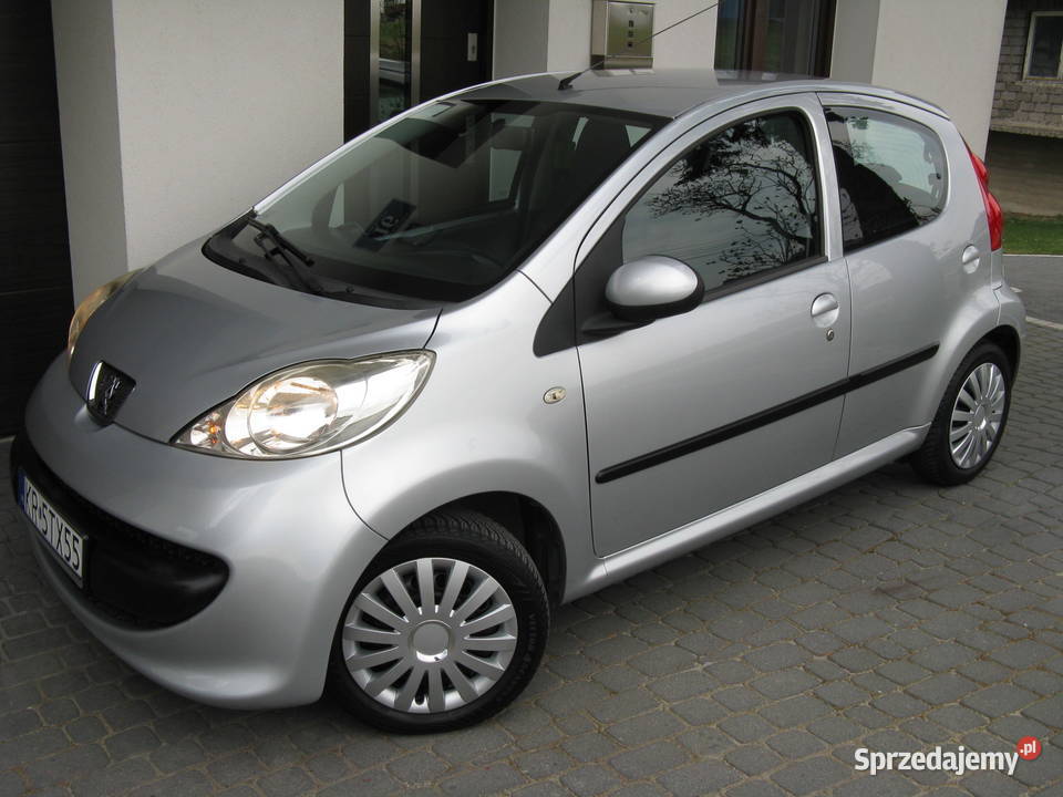 Śliczny Peugeot 107 5Drzwi Klimaelektryka Aygo manualna