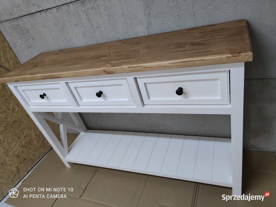 Konsola drewniana prowansalska Zduńska Wola