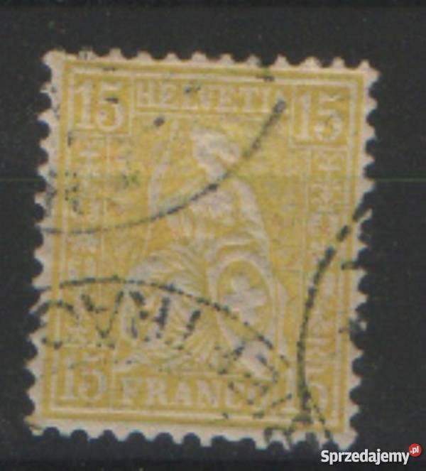 Zn Szwajcaria Mi 38 9 kas 1881