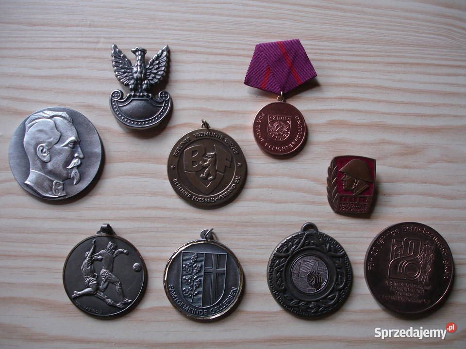 Odznakimedale kolekcjonerskie Zielona Góra
