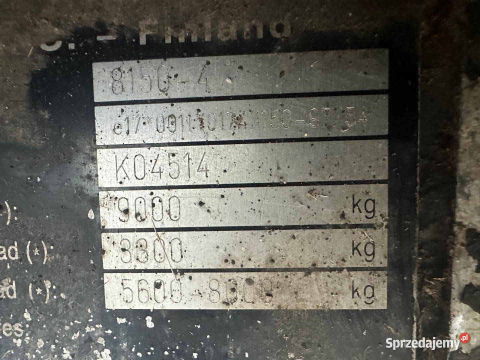 Valtra 8150 81504 cała na części wielkopolskie Jastrzębniki