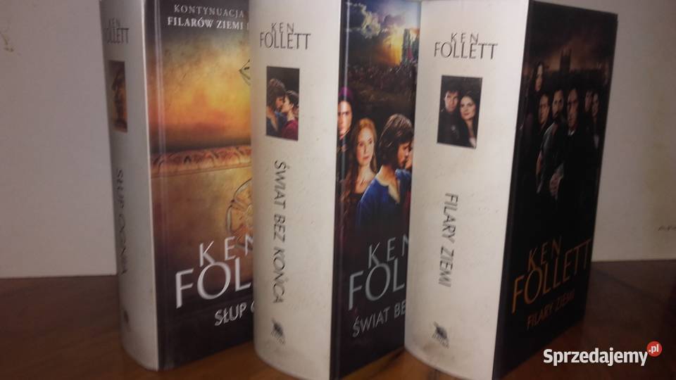 KFollett Filary ziemi Świat bez końca Słup ognia Proza i poezja Łódź