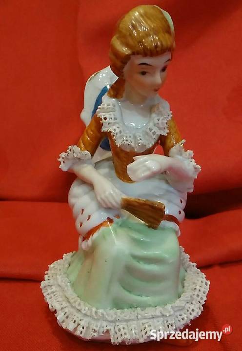 Figurka porcelana dama wielkopolskie Słupca