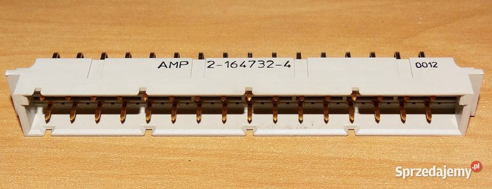 Złącze gniazdo AMP 21647324 32 PIN męskie kątowe Gliwice