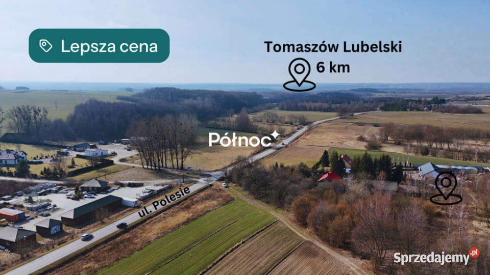 Na sprzedaż 2 działki budowlane w Majdanie Sprzedaż Majdan Górny