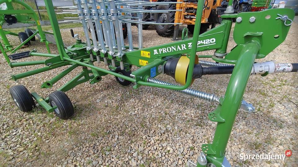 Zgrabiarka PRONAR ZKP420 szer rob 42m nieuszkodzony Rząśno sprzedam