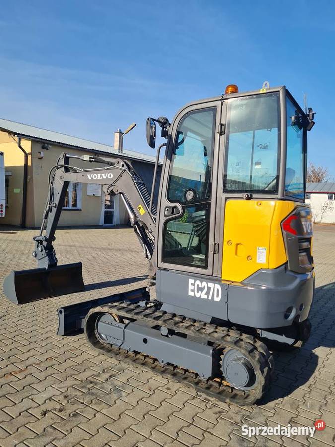 Minikoparka VOLVO EC27D 2018 Koparki Dąbrowa Tarnowska