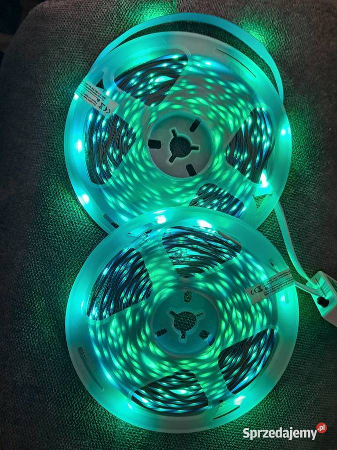 nowa taśma led 2x15m sterownik zasilacz pilot