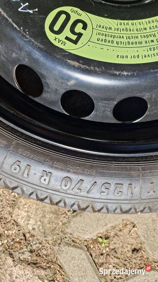 Koło dojazdowe R19 Audi Koła dojazdowe