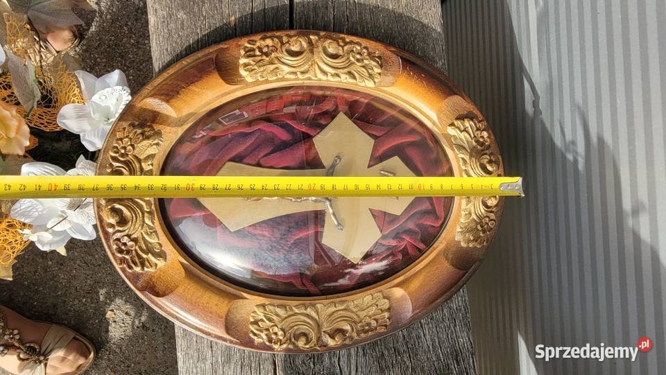 Stary obraz krzyż