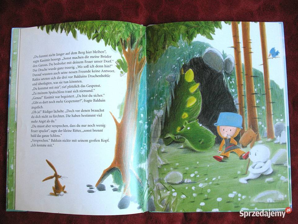 Der kleine Ritter und der Feuerdrache książka Siedlce