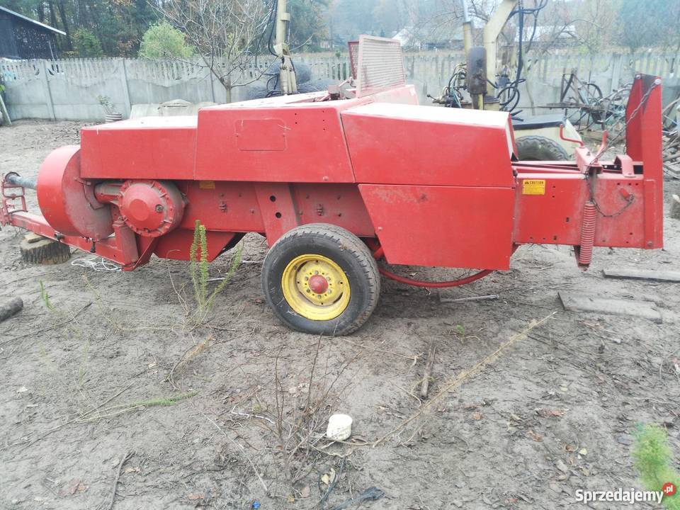 Prasa kostkujaca MF124 nieuszkodzony Żołynia