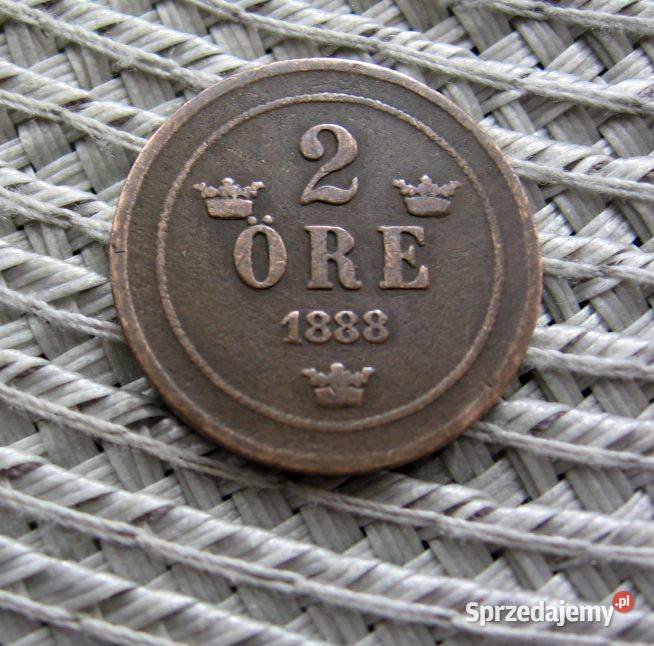 Szwecja 2 Ore 1888r Kalisz sprzedam