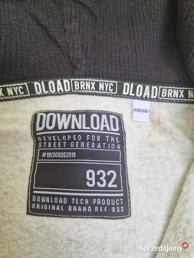 Bluza z kapturem rozpinana 170176 Download Katowice