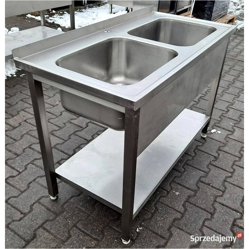 ZLEW BASEN 2 KOMOROWY DORA METAL 1206085 M1446N wielkopolskie