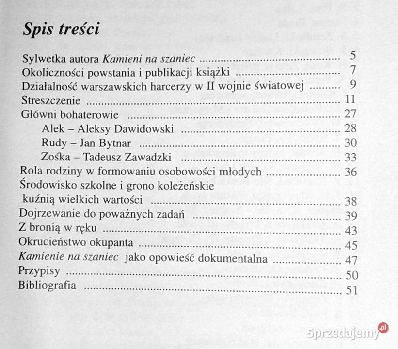 Kamienie na szaniec Aleksander Kamiński Chełm