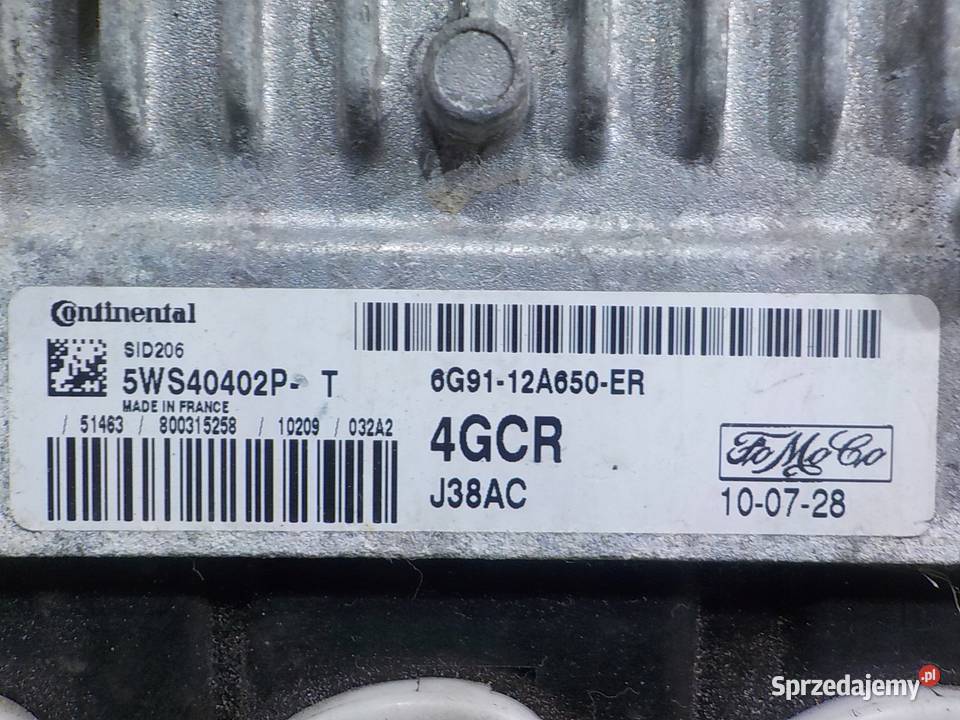 FORD S MK1 I LIFT 10r 5D sterownik komputer