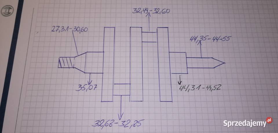 Wał korbowy Zundapp K500 Włocławek sprzedam