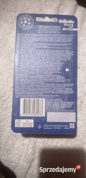 Maszynki gillette Blue 3 Unisex małopolskie Chrzanów