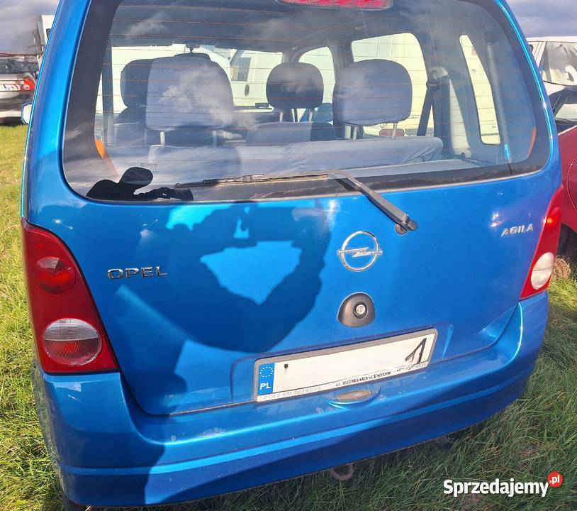 Klapa Tylnia Bagażnika Opel Agila lubelskie Wisznice
