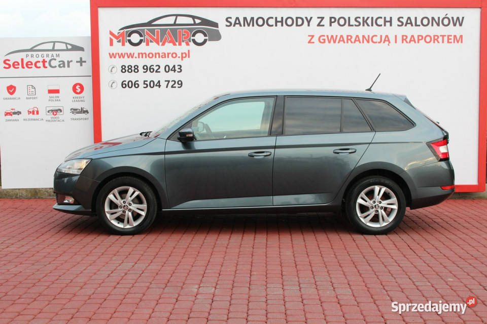 koda Fabia AMBITION 10 TSI 95 Salon Polska elektryczne lusterka Fabia kujawsko-pomorskie Włocławek