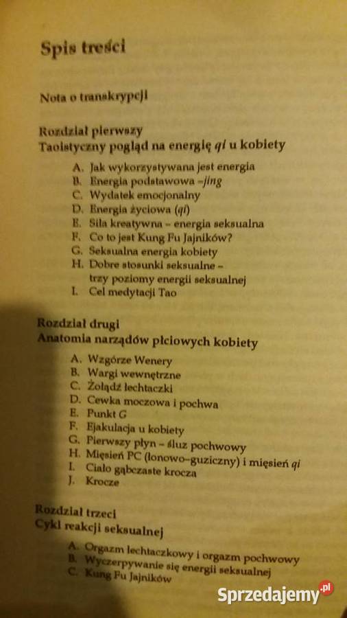 Miłosny potencjał kobiety Chia książka mazowieckie Warszawa