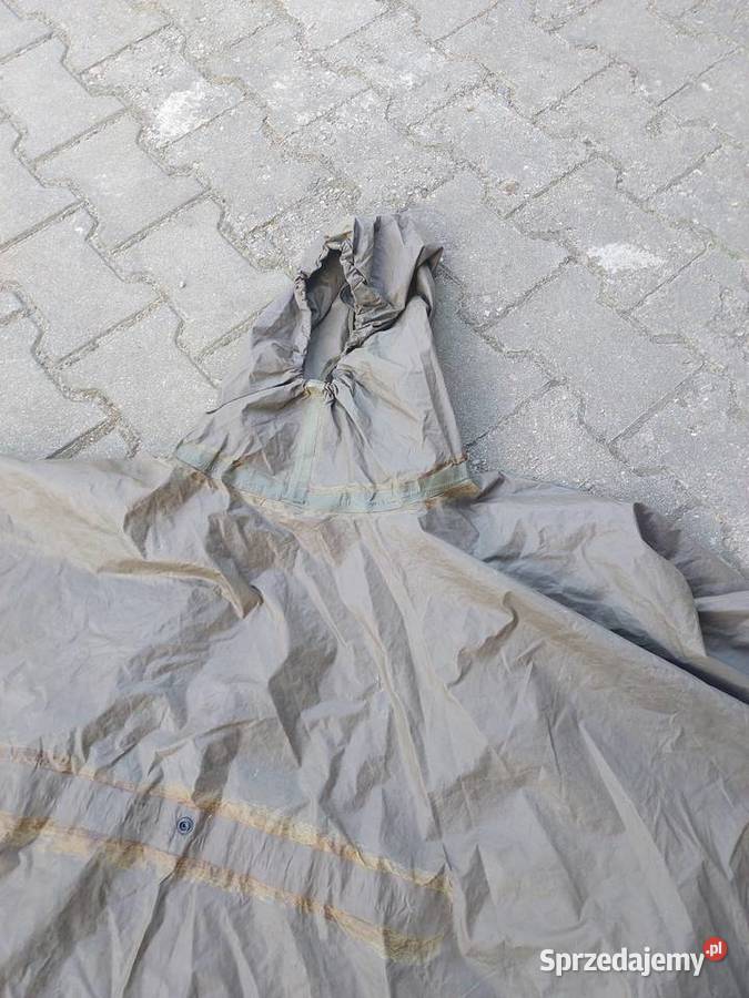 Panczo peleryna przeciwdeszczowa wojskowa Antyki, Sztuka, Kolekcje Tczew