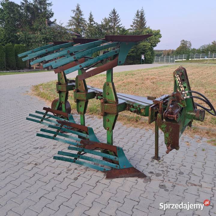 Pług obrotowy Gassner 3 skibowy Pługi Maszyny uprawowe świętokrzyskie Mierzawa